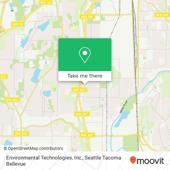 Environmental Technologies, Inc. map