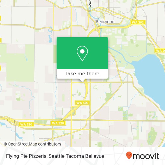 Mapa de Flying Pie Pizzeria