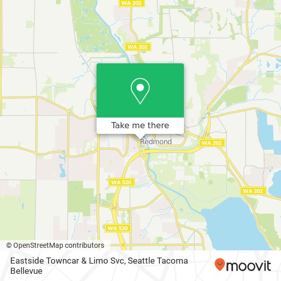 Mapa de Eastside Towncar & Limo Svc