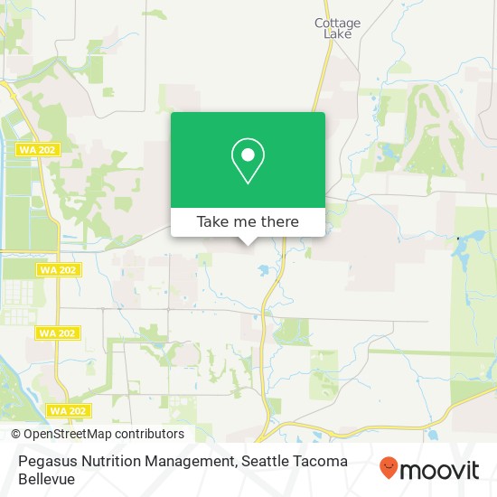 Pegasus Nutrition Management map