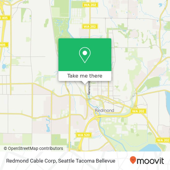 Redmond Cable Corp map