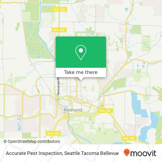 Mapa de Accurate Pest Inspection