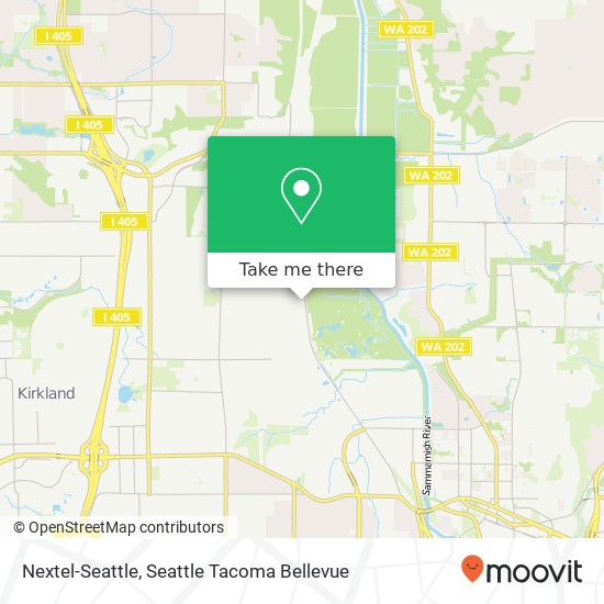 Mapa de Nextel-Seattle