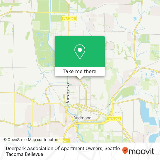 Deerpark Association Of Apartment Owners map