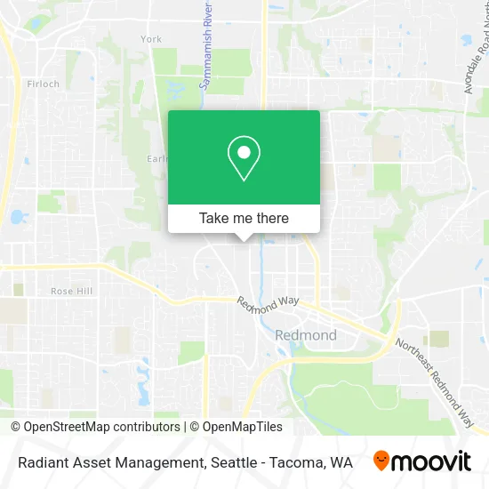 Mapa de Radiant Asset Management