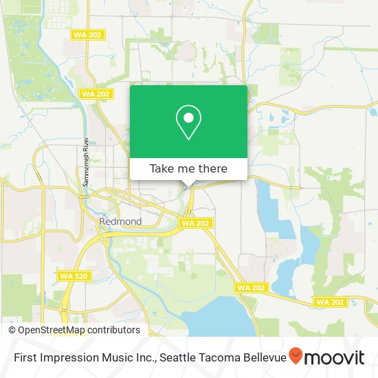 First Impression Music Inc. map