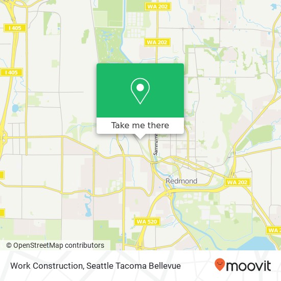 Work Construction map