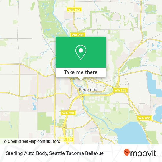 Sterling Auto Body map