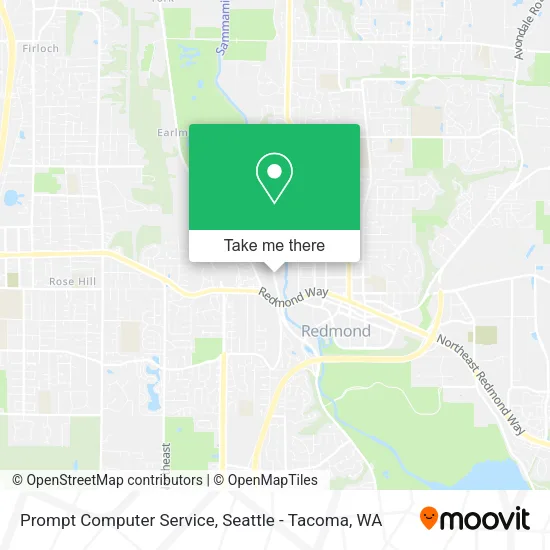 Mapa de Prompt Computer Service