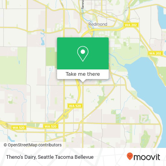 Theno's Dairy map
