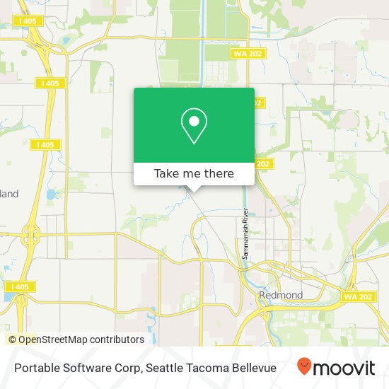 Mapa de Portable Software Corp