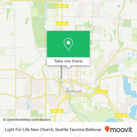 Light For Life New Church map