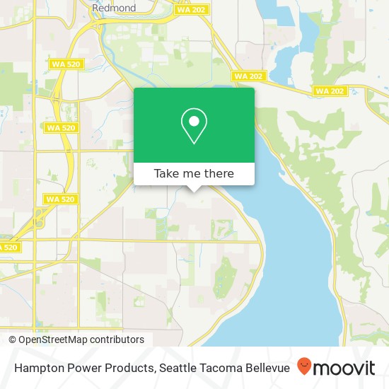 Hampton Power Products map