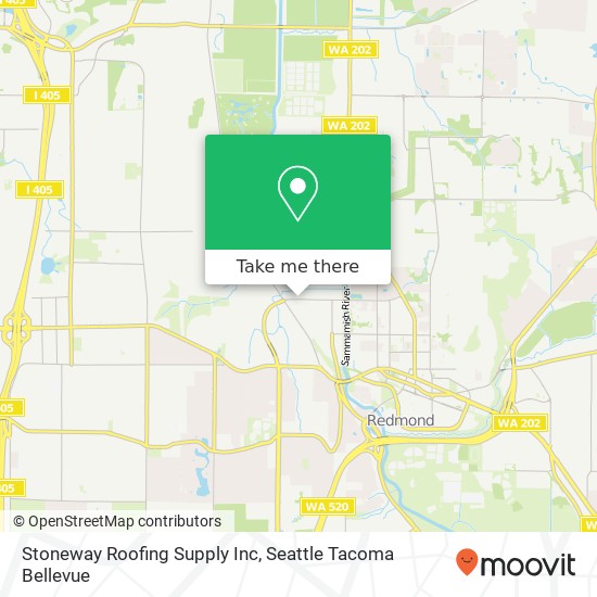 Stoneway Roofing Supply Inc map