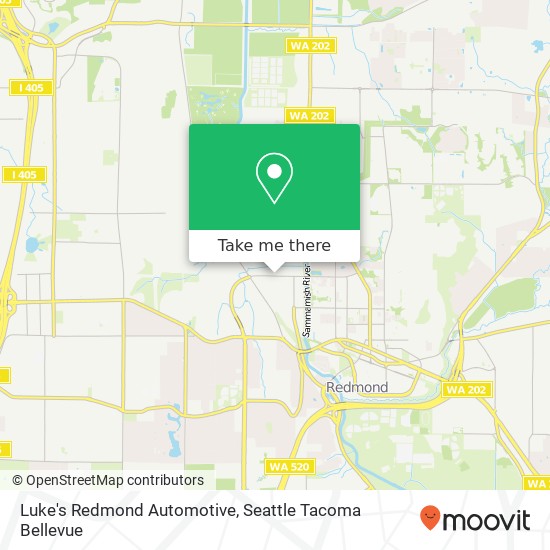 Mapa de Luke's Redmond Automotive