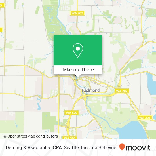 Deming & Associates CPA map