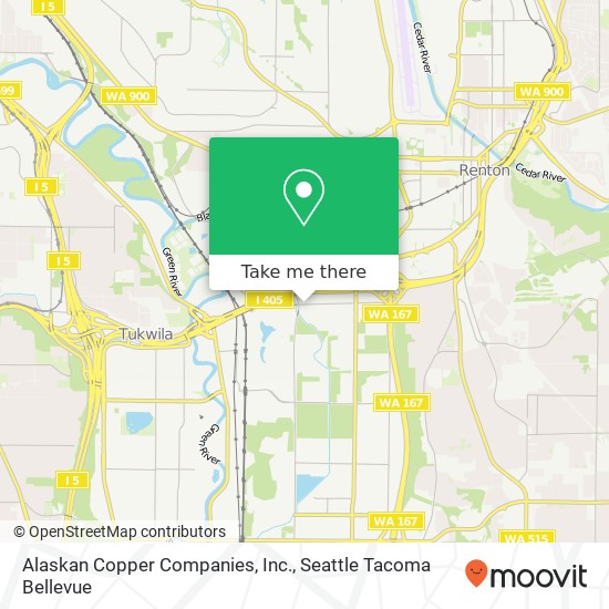 Alaskan Copper Companies, Inc. map