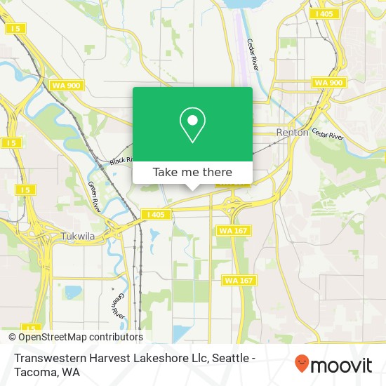 Mapa de Transwestern Harvest Lakeshore Llc