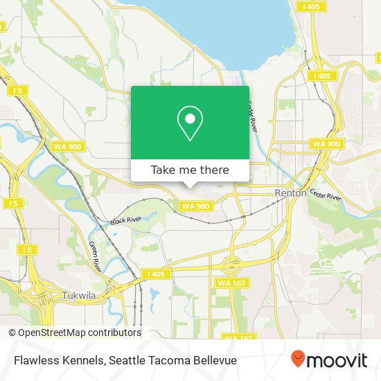Mapa de Flawless Kennels
