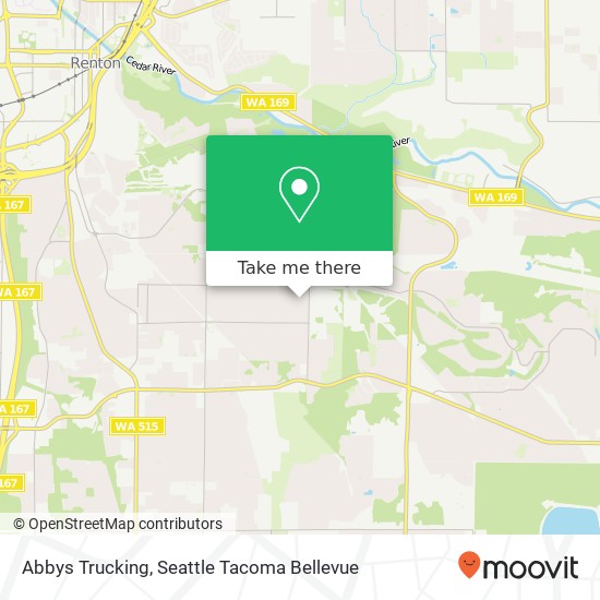 Mapa de Abbys Trucking