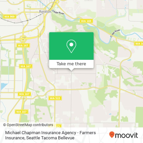 Michael Chapman Insurance Agency - Farmers Insurance map