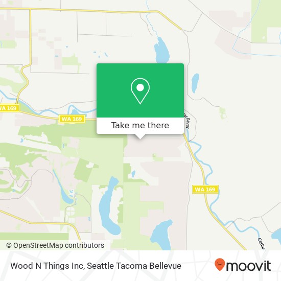 Mapa de Wood N Things Inc