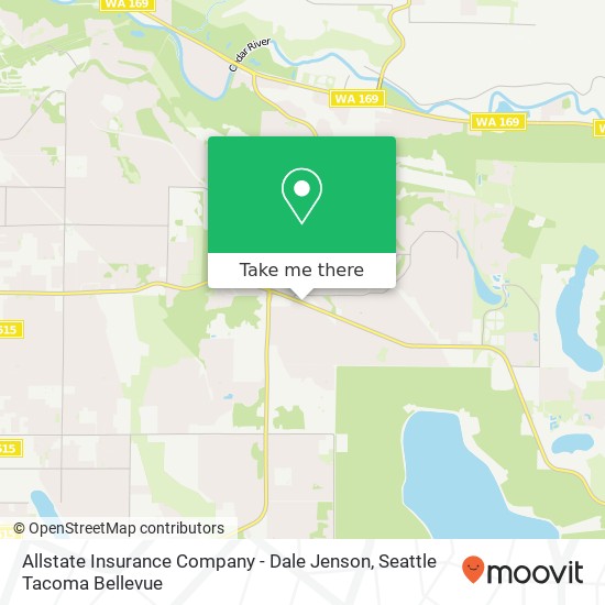 Allstate Insurance Company - Dale Jenson map