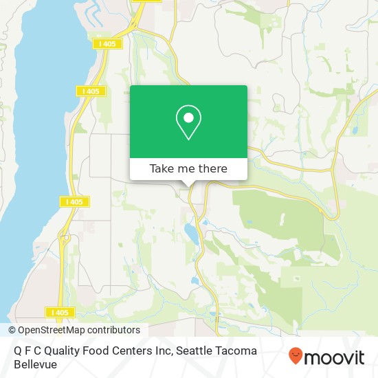 Q F C Quality Food Centers Inc map