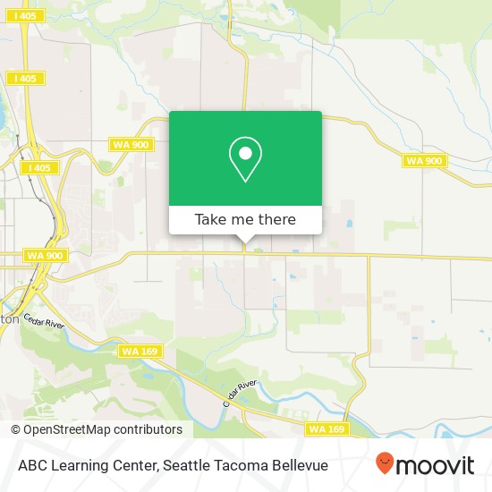 ABC Learning Center map