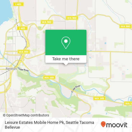 Leisure Estates Mobile Home Pk map