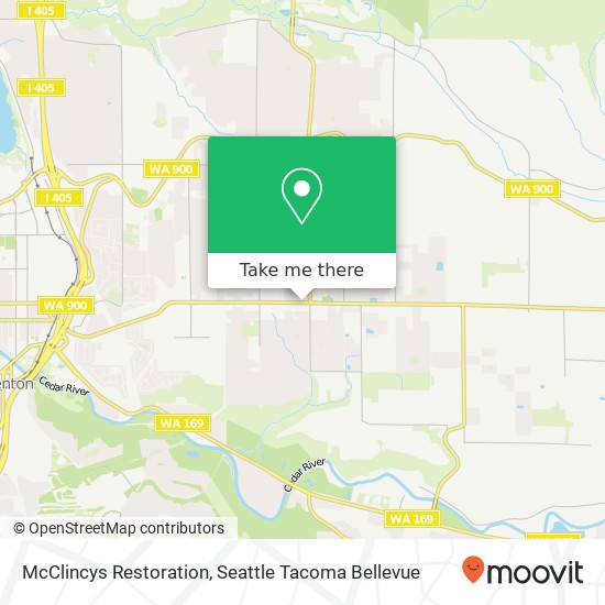 McClincys Restoration map