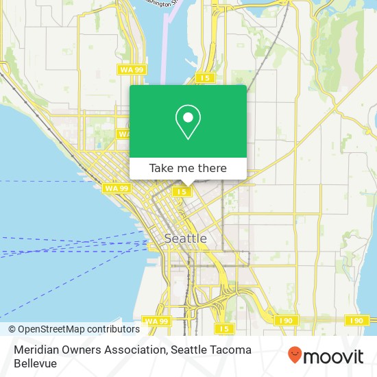 Meridian Owners Association map