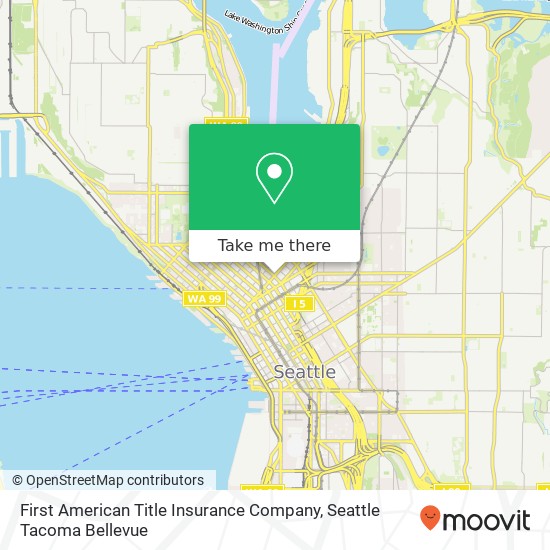 First American Title Insurance Company map