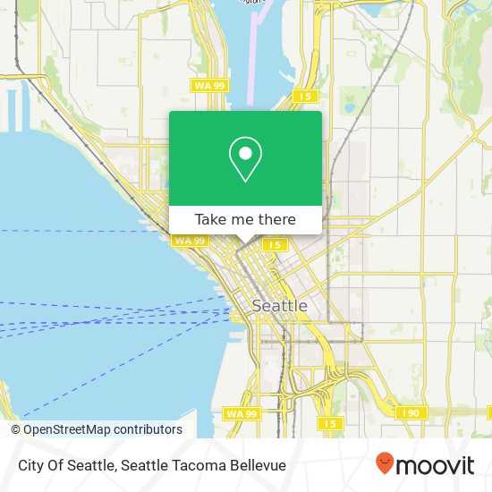 Mapa de City Of Seattle