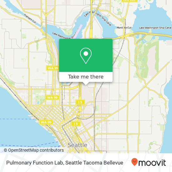 Mapa de Pulmonary Function Lab