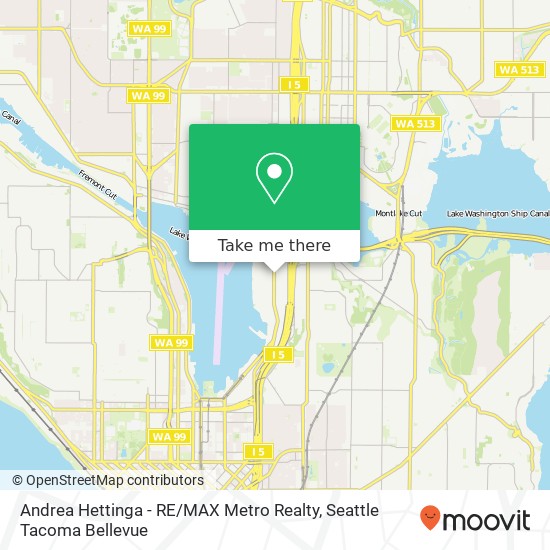 Andrea Hettinga - RE / MAX Metro Realty map