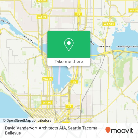 Mapa de David Vandervort Architects AIA