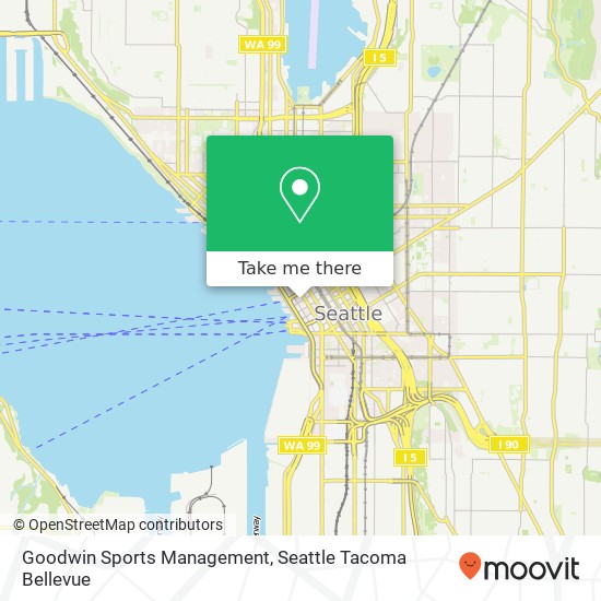 Mapa de Goodwin Sports Management