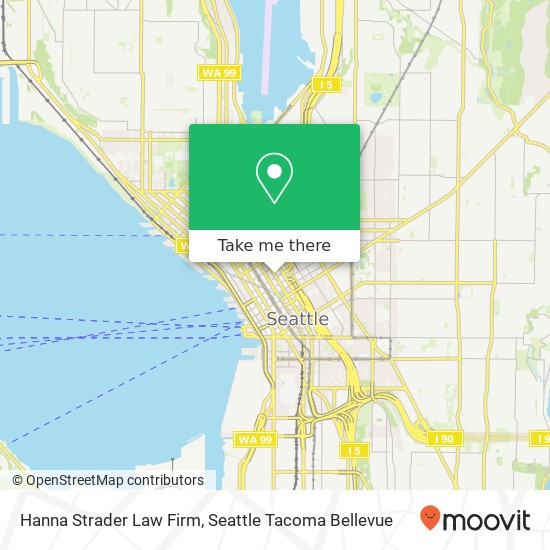 Hanna Strader Law Firm map