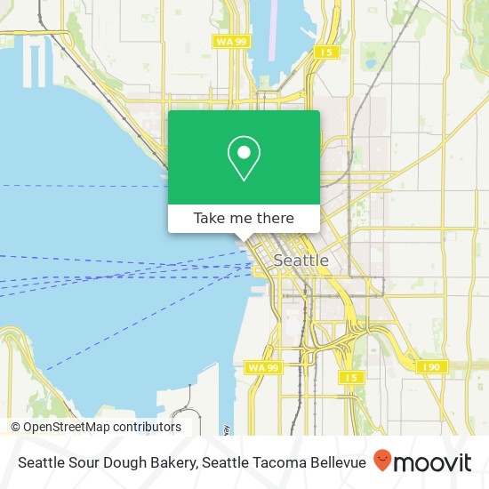 Seattle Sour Dough Bakery map