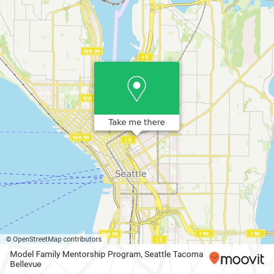 Mapa de Model Family Mentorship Program