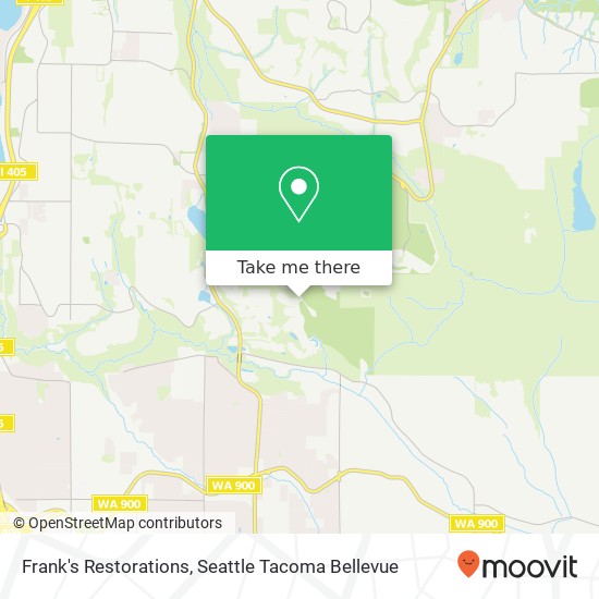 Frank's Restorations map