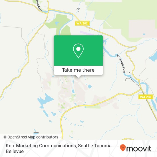 Kerr Marketing Communications map