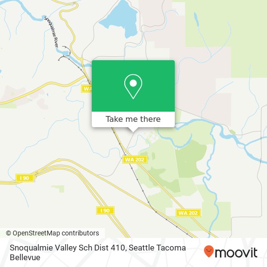 Mapa de Snoqualmie Valley Sch Dist 410