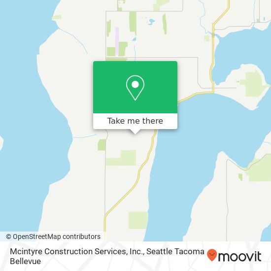 Mapa de Mcintyre Construction Services, Inc.