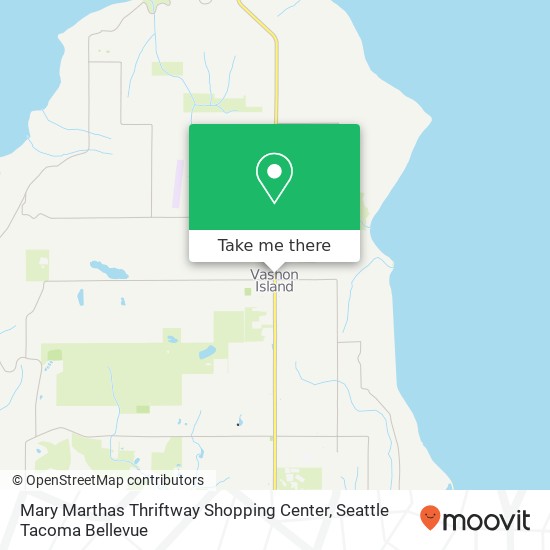 Mary Marthas Thriftway Shopping Center map