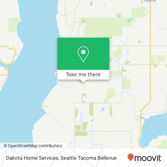 Dakota Home Services map