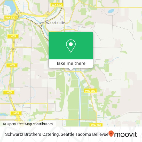 Schwartz Brothers Catering map