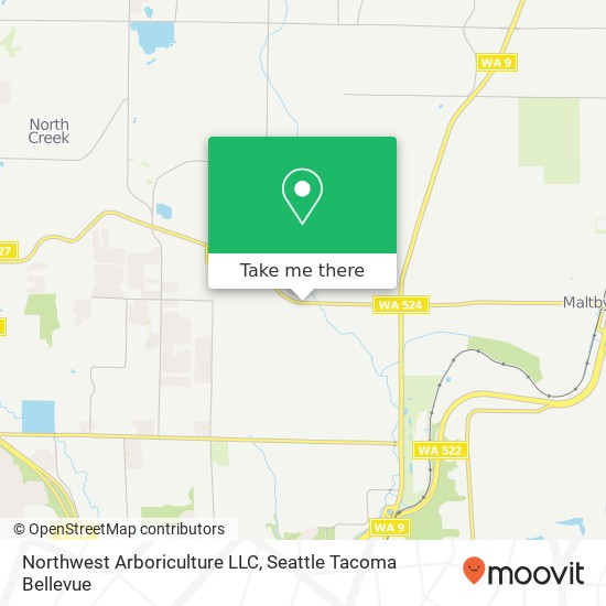 Northwest Arboriculture LLC map