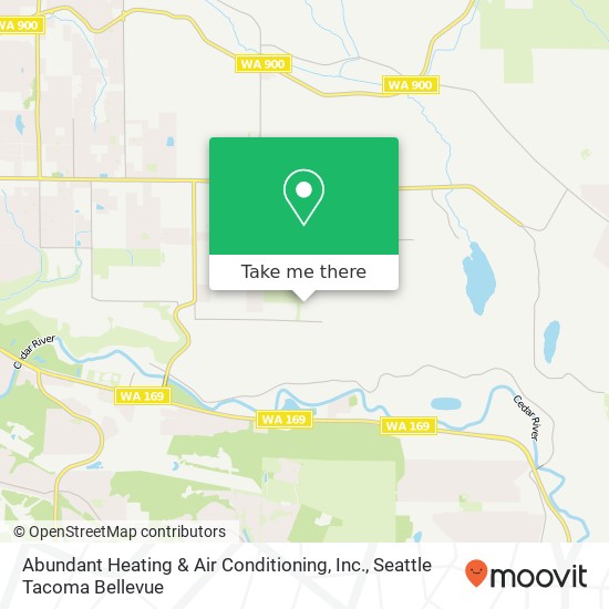 Abundant Heating & Air Conditioning, Inc. map